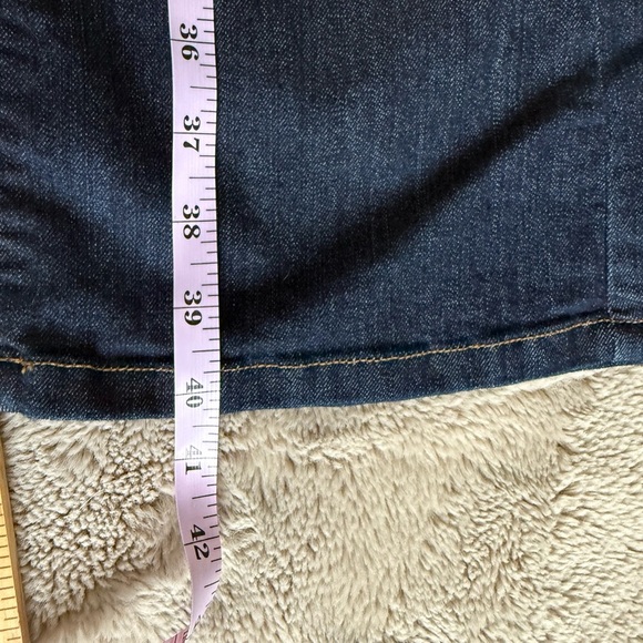 Piper’s Closet Bootcut Darkwash Jeans Juniors Sz 5 Made in USA Stretch NEW - Picture 8 of 15